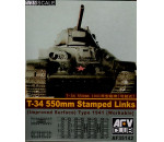 Afv Club 35142 - T-34 55cm stamped track (workable) 